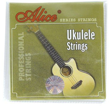 Ortola 5728-001 - Juego cuerdas ukelele au02 nylon, color negro