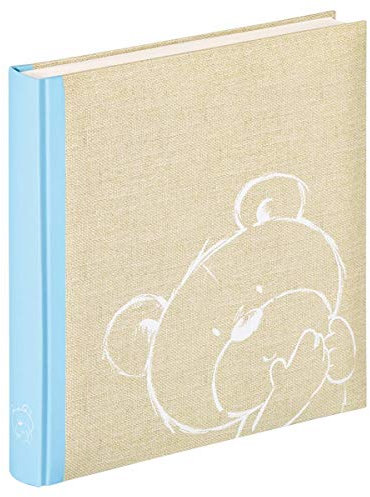 walther design Album Fotografico Blu 28 x 30,5 cm Album per Neonati, Baby Dreamtime UK-151-L