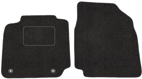 Vorne Velour Fußmatten Satz für Nissan Micra K12 (2003-2010) - 2-teilig - Passgenau