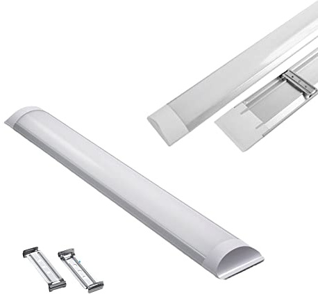 Plafoniera led 3T 120 cm barra luminosa lineare sottopensile slim Luce Naturale