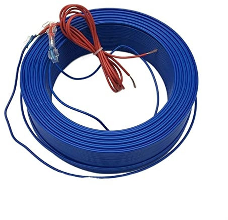 MIBSH Pfeife Haus Gewächshauserwärmung Heizkabel Warme Heizluft Hotline for Pflanzen Gemüse Boden Elektronik (Size : 100 Meters)