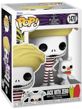 Funko POP! & Buddy: Disney Nightmare Before Christmas - Jack Skellington | Offizielles Cartoon/Animation Merch - Vinyl Sammelfigur als Regal Deko - Geschenkidee zum Geburtstag für Fans und Sammler