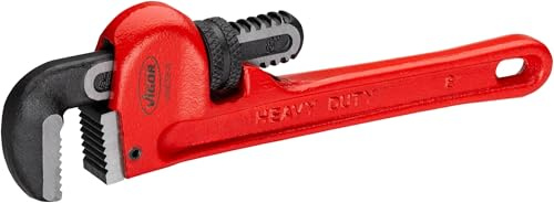 Vigor Rohrzange, V5639-8, Länge 170 mm | Länge 170 mm, 390 g, Länge: 170 mm, Maulöffnung: bis 46 mm, Grobe Backenverzahnung für optimalen Halt, Maße: 170 mm