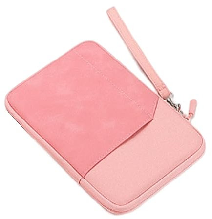 Lonrtesw 1 PCS Borsa per Tablet Borsa per Tablet Borsa da Viaggio Portatile Adatta per Borsa per Tablet da 9-11 Pollici Mini Serie Rosa