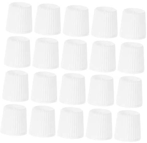 LRXIYODE 50pcs Screw Toothpaste Caps Plastic Twist Top Leakproof Seal Toothpaste Dispenser Covers for Soft Tubes Bathroom Travel Use