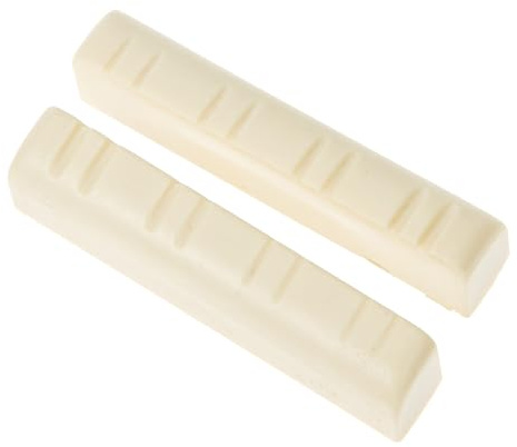 OSOLADY 2pcs Mandolin String Nuts Mandolin Bridge Nuts Lightweight Abs with String Support for Families and Friends