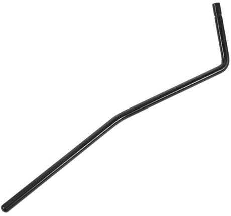 Ersatz Tremolohebel für E-gitarren, 5mm Metall, Schwarz | Einsteck Design, für Tremolosysteme, Robuste Ausführung für Anfänger und Profis