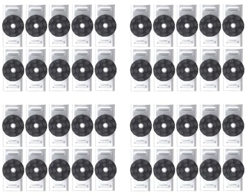 Akfldms 40 Pack Soundproofing Mounting Clip Sound Isolation Clips for Recording Studio Acoustical Equipment for Wall Ceiling