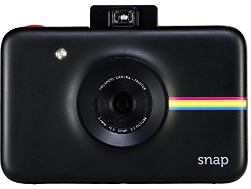 Polaroid Snap Instant Digital Camera (Black) with ZINK Zero Ink Printing Technology