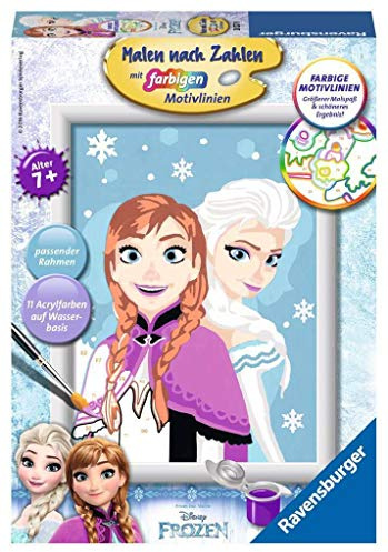 Ravensburger Malen nach Zahlen 280278 - Frozen, white