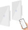 Interruttore a Parete Tattile Jinvoo1 via Interruttore Intelligente compatibile con iOS e Android, con Alexa Echo e Google Assistant, certificato CE ROHS