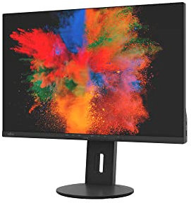 Fujitsu B2410 WS LED-Monitor 61,13 cm 24.1 1920 x 1200 WUXGA IPS 300 cd/m² 1000:1 5 ms HDMI DVI-D VGA DisplayPort Lautsprecher Schwarz