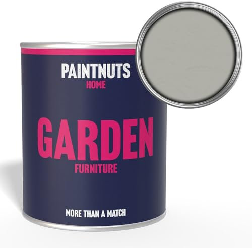 Paintnuts Garden Furniture Paint - RAL-7038 - AGATE GREY Matt 250ml Tin