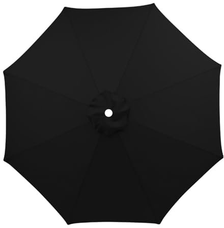Ersatz-Sonnenschirm-Stoffbezug, 2,7 M/3 M + 6 Rippen/8 Rippen, Markttischschirm Ersatzdach, Abdeckung Gartenschirm Stoff Ersetzen Ersatz Bezug, Für Terrassen-Sonnenschirm,Markttischschirm Ersatzdach(B