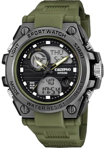 CALYPSO Reloj Hombre K5854/3 Street Style Caja de Caucho Gris