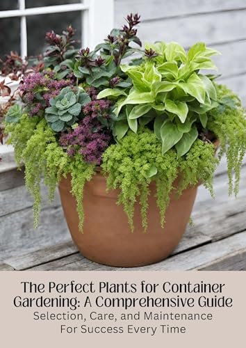 The Perfect Plants for Container Gardening: A Comprehensive Guide Selection, Care, and Maintenance For Success Every Time (English Edition)