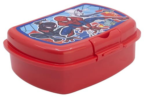 Stor Boîte à lunch pour enfant avec fermeture de sécurité Spiderman