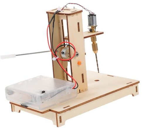 Operitacx Mini Bench Drill Kit DIY Small Table Drill Press Wood Craft Power Tool for Household Projects