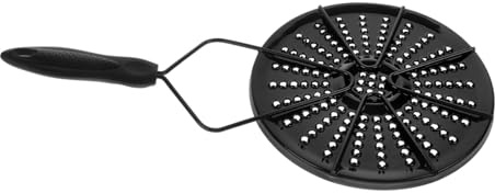 CLISPEED Plaque Adaptatrice Émaillée pour Plaque à Induction Diffuseur de Chaleur Résistant Compatible Avec Toutes Sources de Chaleur pour Cuisson Uniforme et Rapide Accessoire Cuisine