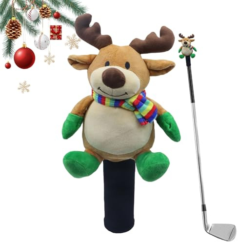 Generico Foderi per Driver,Legno Fairway Natale - Sportivi per Mazzetta Legni Ibride - Legno Ferro Putter Pratica Viaggio Torneo Esterno