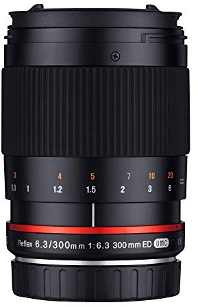 Samyang Reflex f/6.3 300mm Fujifilm X Objectif Noir