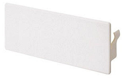 GEWISS ENDPLATTE 70 x 130 / 80 Brüstungskanal BR Schacht Elektro Fensterbank