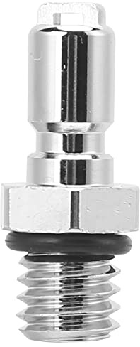 BCD Inflator Adapter, Chrome Plated Brass Durable Globe Valve Nipple Replacement for Scuba Divers and Dive Gear Maintenance