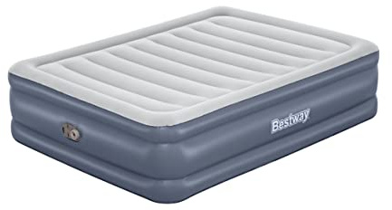 Bestway 80 x 60 x 20/2.03m x 1.52m x 51cm Tritech Air Mattress Queen Built-in AC Pump