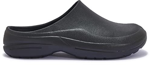 Ladies Womens Clogs Mules Slippers Nursing Garden Beach Hospital Rubber Sandals Black
