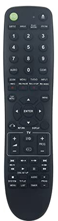 AULCMEET RMT-D245P Sub RMT-D247P RMT-D246P ersättningsfjärrkontroll kompatibel med Sony DVD-hårddiskinspelare RDR-HX950 RDR-GX350 RDR-HX650 RDR-HX750