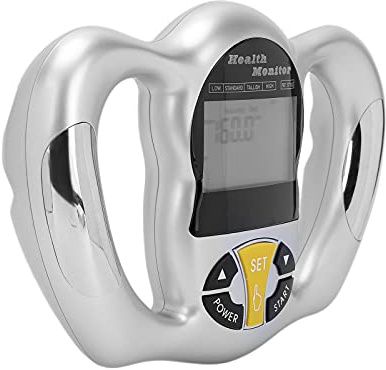 Analizador de Grasa Dispositivo de Seguimiento de Pérdida de Peso Dispositivo de Medición de Grasa Corporal Medidor de IMC Digital Multifuncional con 1-9 Grupos para la Salud Personal