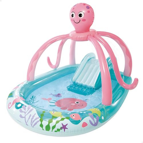 Intex Friendly Octopus Play Center, Inflated Size: 2.34m x 1.83m x 1.50m (56138NP)