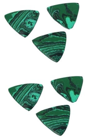 ibasenice 6 Stk Gravierte Gitarrenplektren Gitarrenpickel Aus Metall Bassgitarren-plektrum Gitarrenplektren Leicht Plektren Für Akustikgitarren Gitarren-plektrum-plektren Combo-platte Schwer