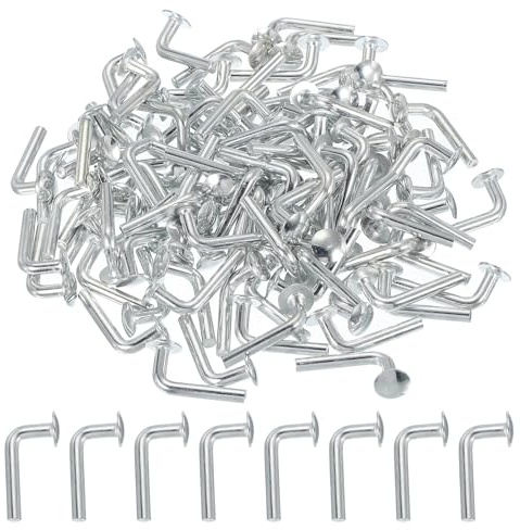 sourcing map Perno de seguridad universal M5 x 48 mm, perno de seguridad para estante de palés, perno de cabeza redonda, pernos de seguridad, sistema de estantería para almacén, hogar, estantería de