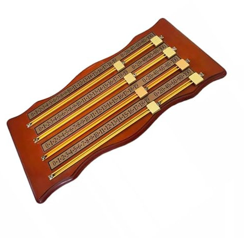 Watreketal Holz Billard Score Board Zähler Scores Keeper Shuffleboard Scoreboard Snookers Game Counters Easy