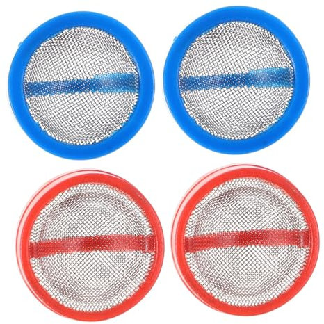 TOPPERFUN 4piezas Filtro De Válvula De Entrada Unidades para Lavadora Filtro De Hierro Malla Fácil Reemplazo