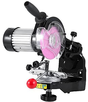 230W scie meuleuse à chaîne 3000 tr/min électrique en aluminium banc tronçonneuse meuleuse affûteuse Portable Angle réglable outil polisseuse