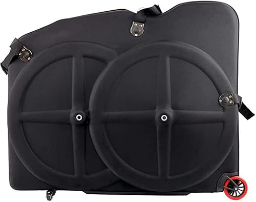 Fahrradtaschen für Fahrräder, Fahrrad-Reisetasche, leichte und langlebige Fahrradtasche zum Fliegen mit EVA-Material | TSA-Schloss und Räder für einfachen Transport | Fahrradbox für Flüge (1)