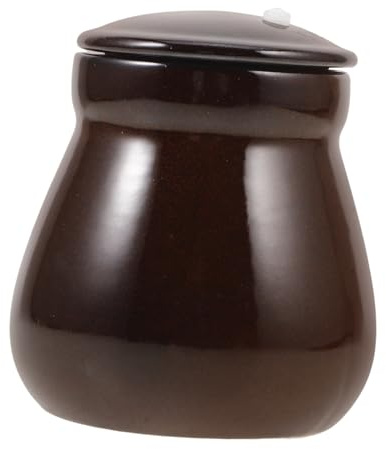 SOLUSTRE Ceramics Food Storage Jar Kitchen Canister Canister Lid Snack Storage Biscuits Jar Sugar