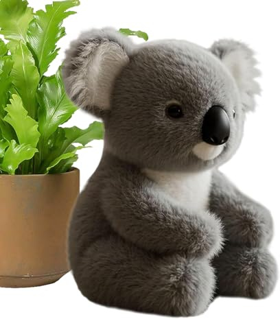 Peluche Koala lestée en Peluche à câliner - Coussin apaisant - pour et Adultes - pour Dormir, Voyage, Anniversaire, Famille - Idée Cadeau