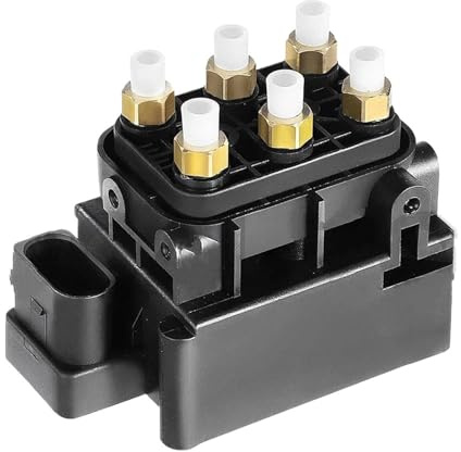 Amortiguador de Aire Bloque De Válvula Solenoide Del Compresor De Suspensión Neumática 7L0698014 Para Cayenne 2002-2007 2008 2009 2010 7L0698014 7P0698014 Amortiguadores suspensión