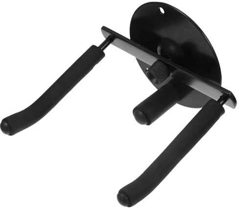 ifundom Soporte de Pared para Hierro Colgador Negro, Trompeta | Diseño Mural Creativo, Ahorro de Espacio, Almacenamiento para Instrumento, Uso Cómodo, un Juego