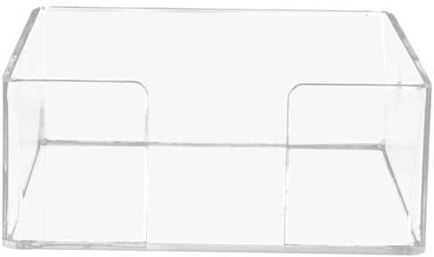 HEALLILY Porta Tovaglioli Guzzini da Tavola in Acrilico Trasparente, Design Moderno e Semplice, Porta Tovaglioli Comodo senza Sbavature per Ristorante e Party
