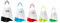 TYR Fins, Pinne Hydroblade Unisex Adulto, Trasparente, M