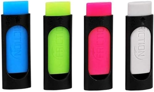 Random Multicolour Ink Rubber for Erasable Pen Stationery Office School Supply Gift Eraser Dedicated Pen for Gel Color Office and School Supplies