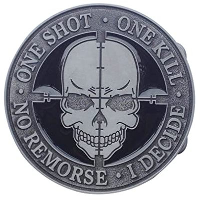 LKMY Herren-Gürtelschnalle, 3D-Totenkopf-Gürtelschnalle, Western-Cowboy-Vintage-Punk-Gürtelschnalle, Jeans-Accessoire für Männer und Frauen, Vatertag