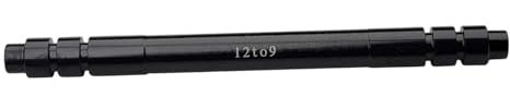 Oshhni Fahrrad-Steckachsen-Adapter, Steckachse auf Schnellspanner, einfach zu verwendender Steckachsen-Spieß, Fahrradzubehör, Fahrradteile, 142 Mm 12 bis 9 Mm