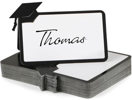 50Pz Segnaposto Laurea Tavolo Bigliettini Bomboniere Laurea Cartellini Segnaposti Numeri da Tavolo Segnatavolo Regalo Laurea Gadget Festa Laurea Decorazioni Laurea Centrotavola