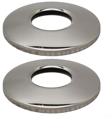 Lecreatekit High Performance Replacement Escutcheon Plates for Pool Ladders Pack of Two, Easy to Use