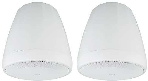 JBL Professional C67P/T-WH Erweiterte Reihe Anhänger Lautsprecher zum Aufhängen, Weiß, 2 Stück